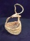 Miniature Woven with Natural Twist Handle