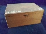 Pine Finger Dovetail Hinged Box