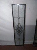 Contemporary Leaded Glass Insert