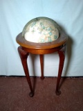 Contemporary Mahogany Queen Anne Globe With Stand