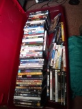 Assorted DVDs with Storage Box