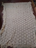Vintage Tobacco Twine Crochet Bedspread