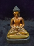 Spelter Buddha Figure on Base