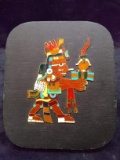 Native American Octubre Xoctl Huetzi Plaque