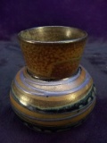 Contemporary Pottery Swirl Vase