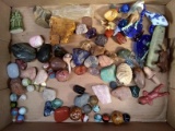 Assorted Polished Stones, Crystals, and Miniatures