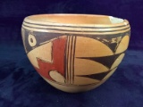 Native American Pottery Bowl Signed Patricia Honie