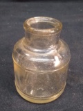 Antique Glass Inkwell