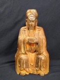 Cast Iron Fu Manchu Statue