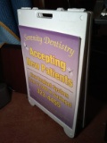 Plastic Advertising Stand