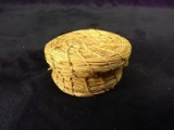 Miniature Sweetgrass Basket