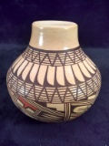 Native American Pottery Vase signed Roberta Silas Youvilla