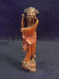 Wooden Carved Oriental Figure