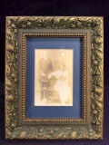 Framed Cabinet Photo-The Couple