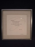Framed Quote-Sometimes