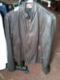 Tunstall Leathers Dark Brown Leather Women's Jacket