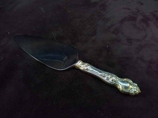 Silver Plated Knife Server