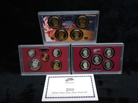 2010 US Mint Silver Proof Set