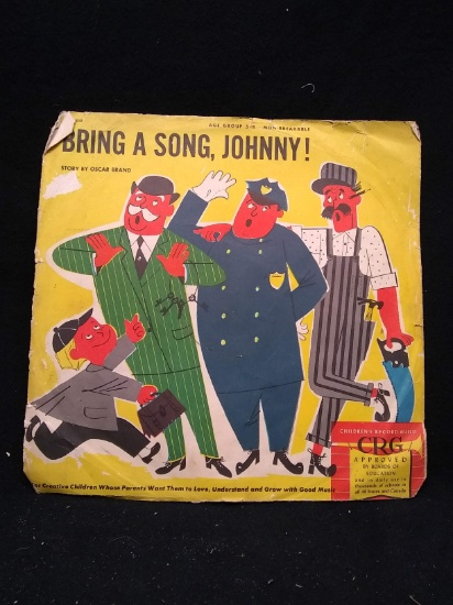 Vintage 78 Records-Bring a Song, Johnny!