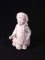 Dept 56 White Porcelain Figurine-Girl with Candy Cane