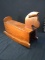 Custom Wooden Child's Rocking Horse