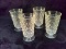 Collection 4 Clear Fostoria Tumblers