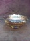 Antique Iridescent Fluted Pedestal Bowl