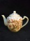 Antique Porcelain Hand painted Oriental Teapot with Makers Mark-Birds