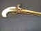 Historically Accurate Reproduction Flintlock Pistol-Brass with Faux Ivory