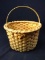Artisan Split Oak Handle Basket