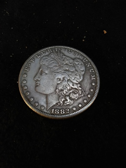 1882 Morgan Silver Dollar