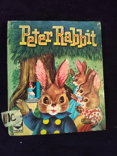 Vintage Children's Book-Peter Rabbit-1961