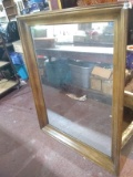Oversized Wooden Framed Mirror (NO SHIPPING)