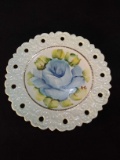 Vintage Royal Stuart Hand painted Reticulated Plate