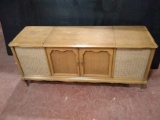 Vintage RCA Victor Radio/Turntable Console w/ French Provincial Cabinet