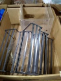 Assorted Metal and Lucite Display Stands