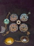 Artisan Glass and Metal Garden Ornament
