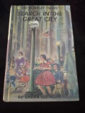 Vintage Children's Book-The Bobbsey Twins'-Search in the Great City-1985