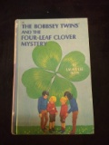 Vintage Children's Book The Bobbsey Twins and the Four-Leaf Clover Mystery-1980