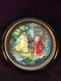 Vintage Hand painted Russian Porcelain Plate-St Nicholas