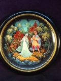 Vintage Hand painted Russian Porcelain Plate-Proposal of Marriage