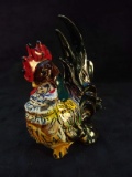 Small Ceramic Hand painted Rooster Figurine