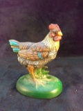 Ceramic Chicken Figurine
