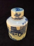 19th Century Blue and White Ginger Jar