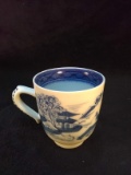 Blue and White Mottahedeh Teacup
