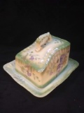Victorian Bonn Germany Covered Cheese Dish