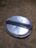 Metal Camping Pan with Divided Tray