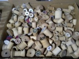 Assorted Vintage Wooden Spools