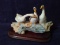 Ceramic Figure with Base-3 Geese