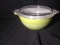 Vintage Pyrex #441 Lime Green Bowl with Lid